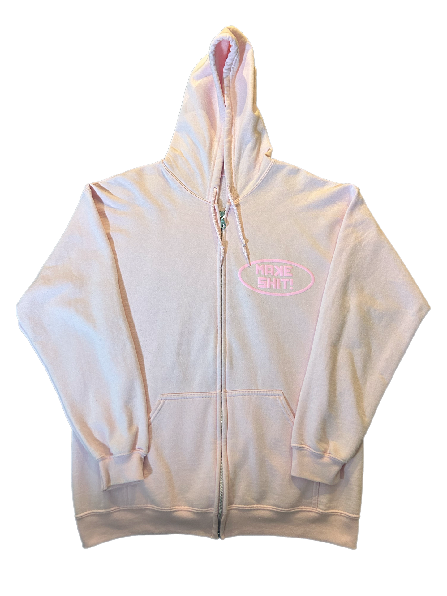 "MAKE SHIT" ZIP UP